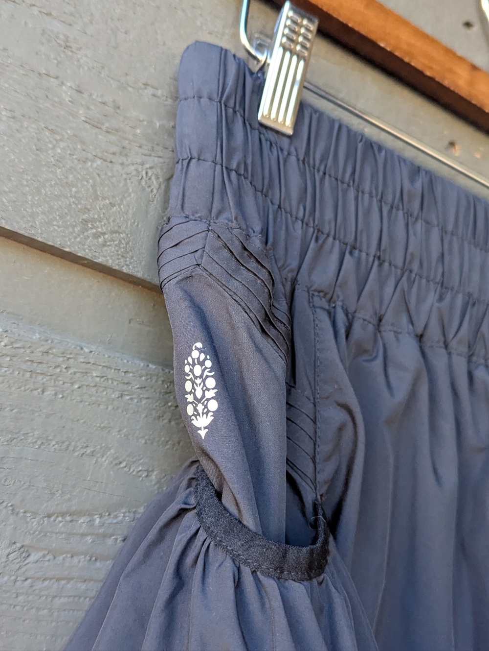 FP Movement Get Your Flirt On Skort Black High Rise Running Skirt Shorts Medium - Picture 3 of 7